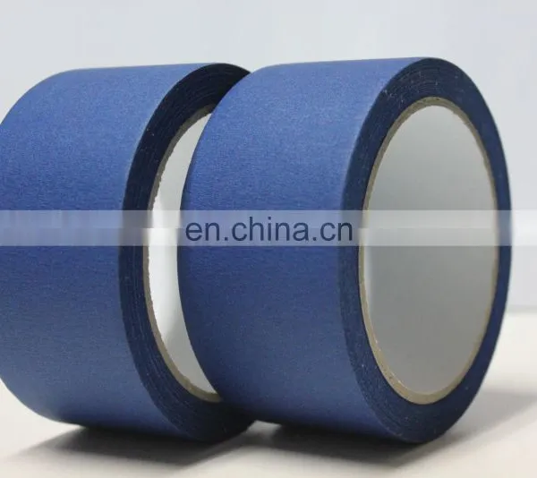 High Temperature Resistance Blue Masking Painting Tape Without Residue photo-5