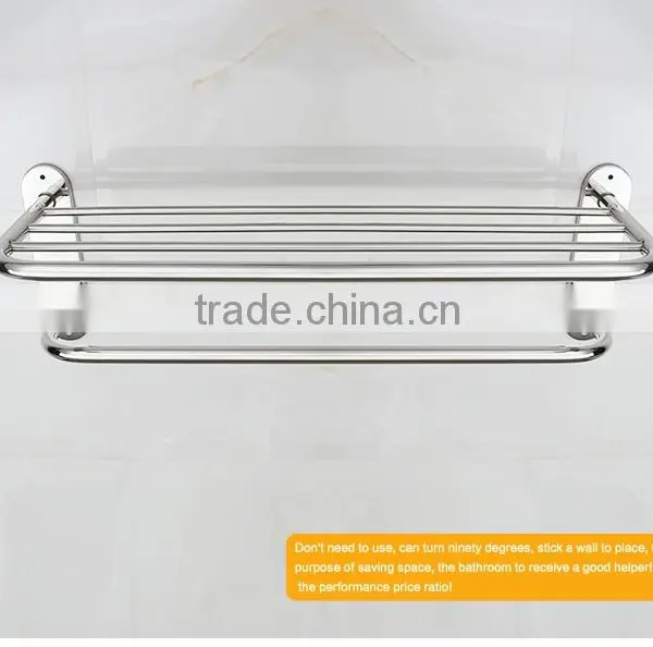 Wesda Made in China Stainless Steel Shelf Towel Rack Bathroom 8627 photo-5