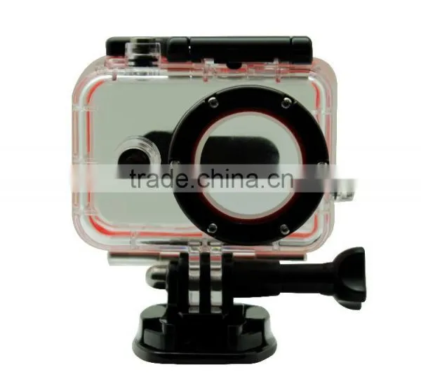 Perfect 60 Meters Deep Waterproof Case for Xiaomi Yi Camera With Full Buttons For Easy Operation On Xiaomi Yi Action Cameras photo-2