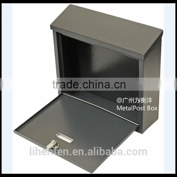 Metal Material and Wall Mounted Style Modern Stainless Steel Mailboxes photo-2