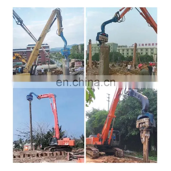 KYOTECHS Brand New Excavator Hydraulic Vibrating Screw Pile Driver photo-4