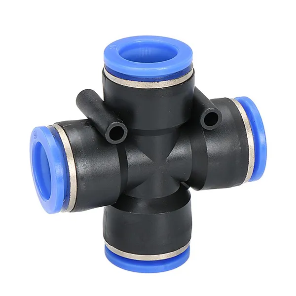 PU-4 6 8 10 12 Pneumatic One Touch Union Straight Pipe Quick Fittings photo-3