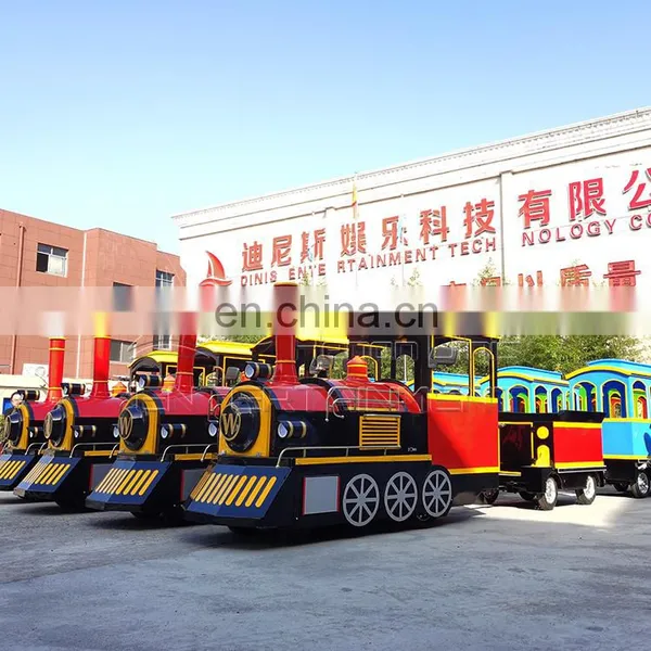 China Direct Manufacturer Adult Train Amusement Trackless Park Train Price photo-2
