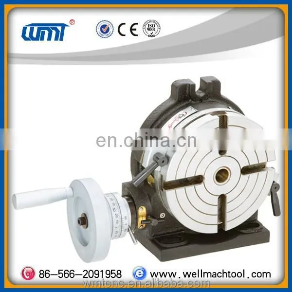 HV6 HV8 HV10 Horizontal Vertical Direction Rotary Table Accessory for Milling Machine photo-2