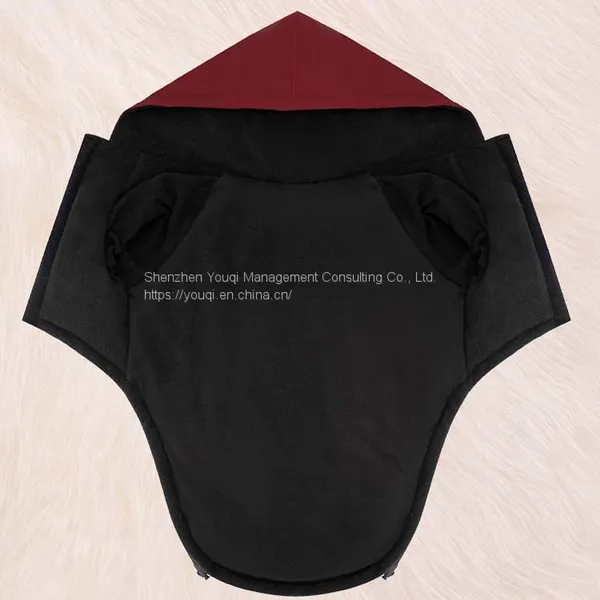 Winter Thicken Reflective Pet Clothes/ Warm Reflective Dog Clothes/ Reflective Dog Sweater photo-3