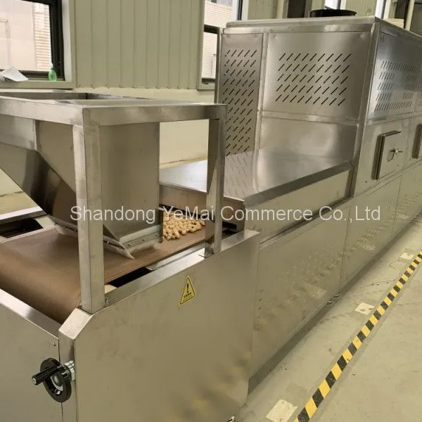 High Efficiency Tunnel Belt Type Electric Peanut Roaster