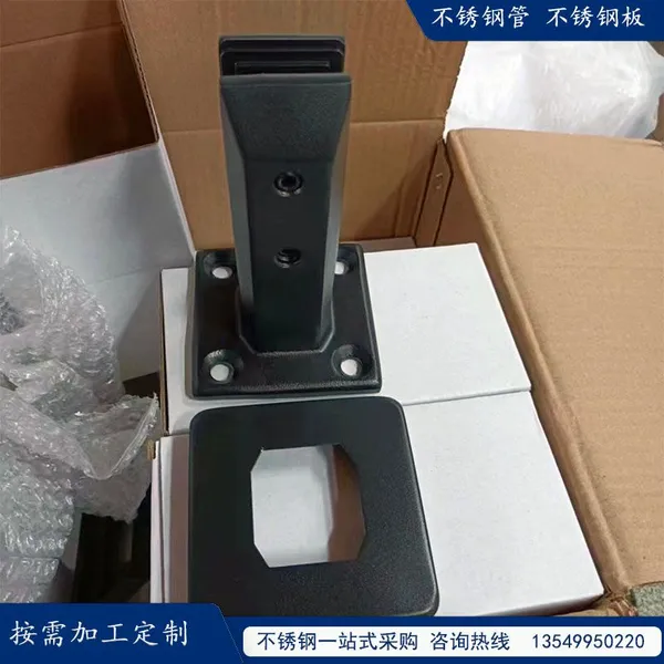 304 Stainless Steel Guardrail Handrail Glass Clip Swimming Pool Handrail Clip photo-3