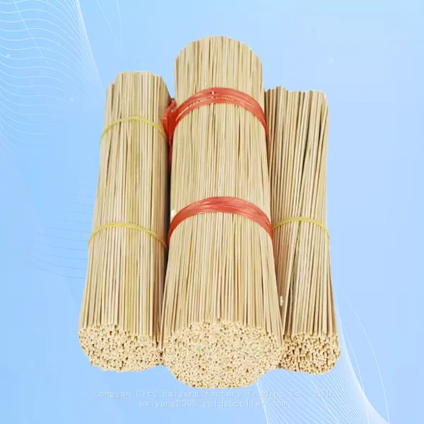 Cheap Price 8 Inch Bamboo Stick for Incense Making or Agarbati Stick Natural Incense Stick for Sales photo-4