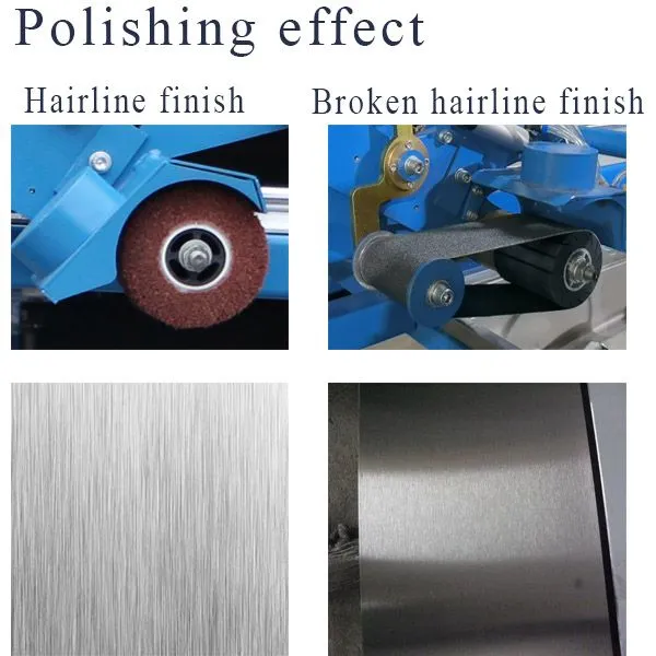 PLC Control Stainless Steel Plates Polishing Machine Hairline Polishing Machine Manufacturer photo-2
