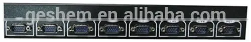 15'' TFT LCD KVM Switch With PS2 an USB Cable photo-4