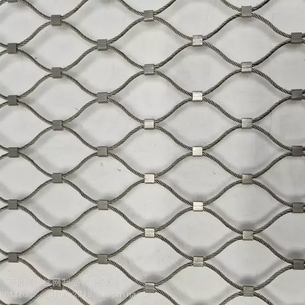 Ferrule Cable Mesh Stainless Steel Wire Rope Mesh Netting for Bird Net Garden Fence Safety Fence photo-4