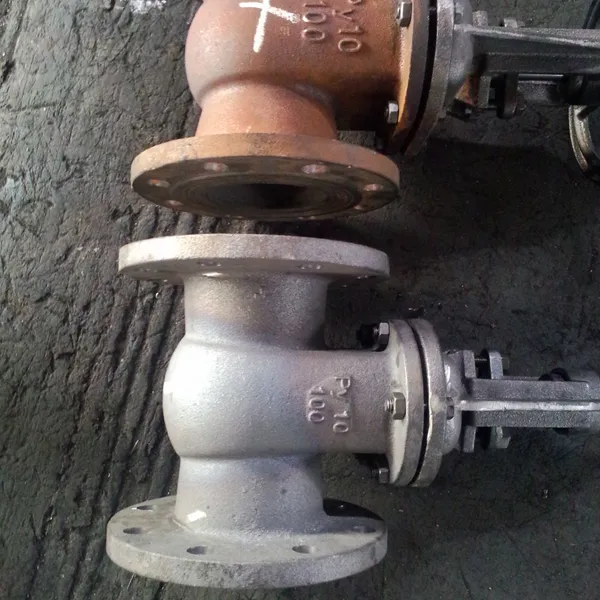 GOST Material Ggg40 Gg25 Water Control Hard Seat Cast Iron Flange Gate Valve photo-4