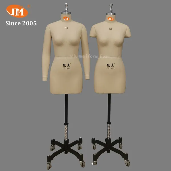 JUN MEI Women's Half-body Mannequin Size 84, One-stop Solution for Enterprises/colleges/studios, Precise Pattern and High Efficiency photo-4