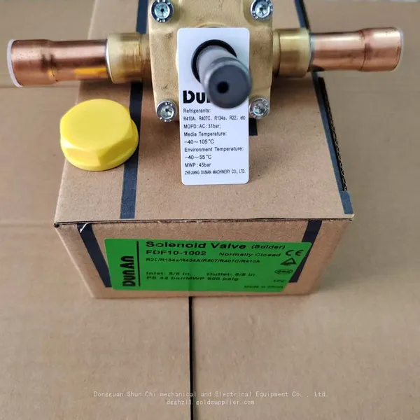 DunAn Shield Electromagnetic Valve Refrigeration Equipment Air Conditioning Solenoid Valve FDF6-1002 photo-5