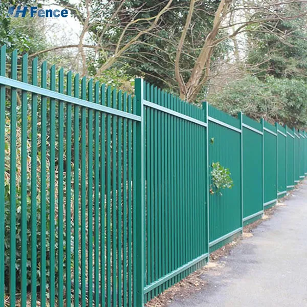 Customized JH Fence 5mm Steel Tubular Panel Heat Treated Eco-Friendly Rodent Proof Waterproof Powder Coated Modern Outdoor photo-3