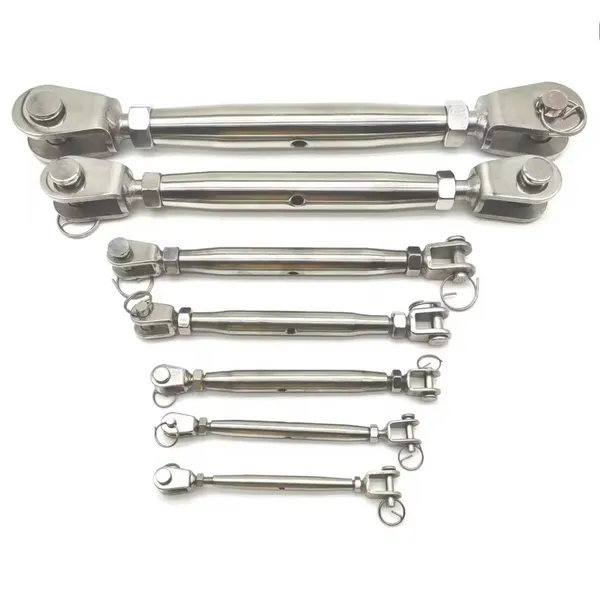 Rigging Hardware Stainless Steel Closed Body Jaw Jaw Turnbuckle Adjustable Turnbuckle photo-3