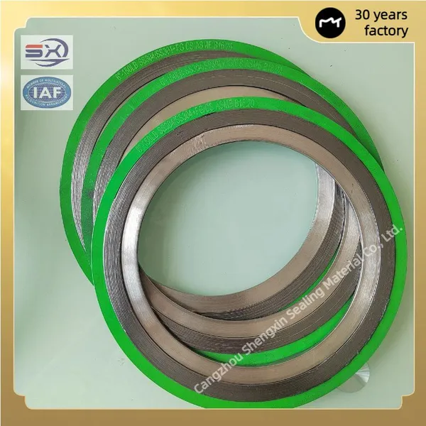 High Pressure Resistant Metal Spiral Wound Gaskets for Valves and Pumps