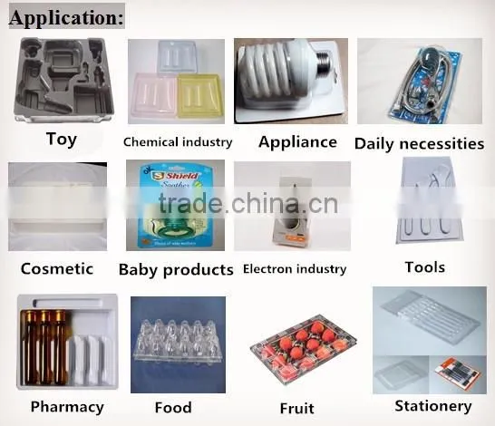 CE Approved Single Station Vacuum Forming Machine HX-61B photo-6