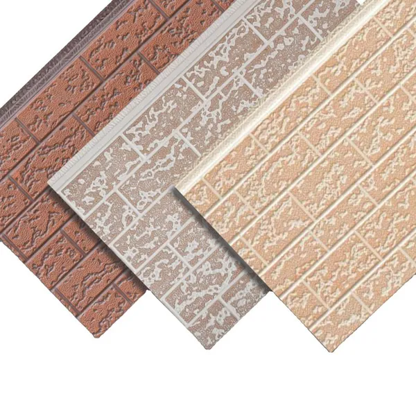 Outdoor Carved Metal Wall Panel Flame Retardant Foam Sandwich Thermal Insulation for Exterior Walls photo-3