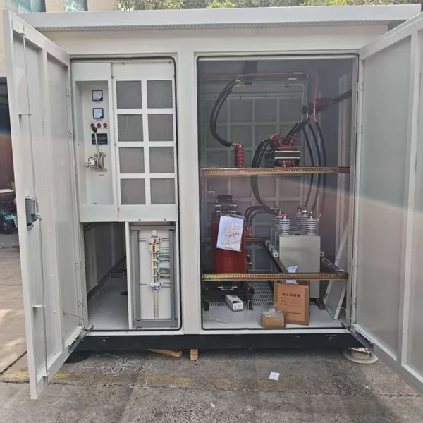 Hoteam 22KV25KV 33KV 20MVAR Three Phase Low Voltage Capacitor Bank IP55 Power Factor Correction Power Quality photo-3