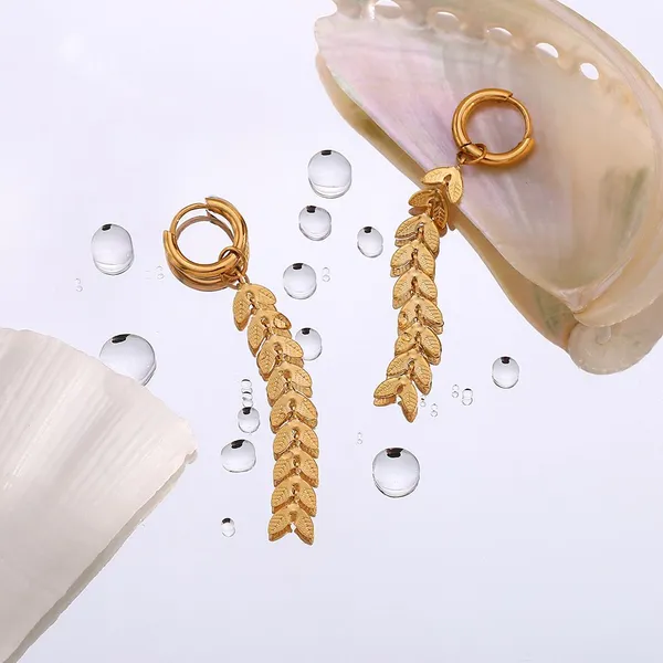 Bulk Stainless Steel Earrings for Jewelry Brands Custom Logo Engraving Available photo-2
