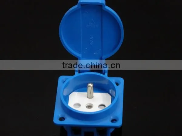 China New Products Waterproof Double Usb Socket for France