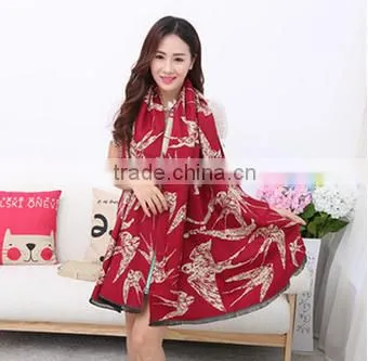 Super Soft and Warm Fashionable Designer Winter Cashmere Long Scarf photo-4