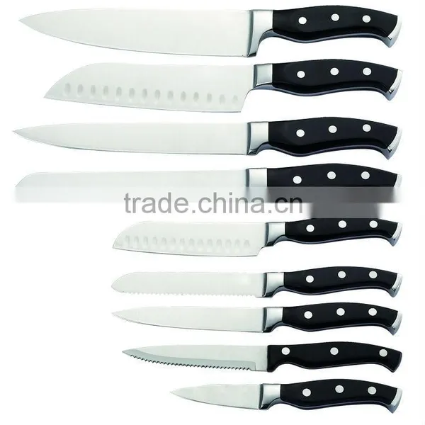 ABS+430 S/S HANDLE 19PCS KITCHEN KNIFE SET photo-2