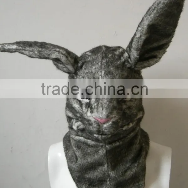 Festival Reality Clothing Display Props Latex Masks, Halloween Costumes Rabbits Mask photo-3