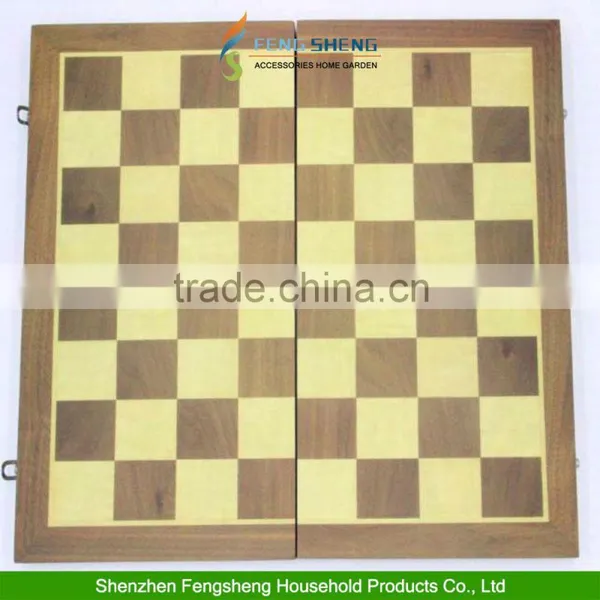 3 in 1 Wooden Board Backgammon Game Set Compendium Travel Chess Draughts Games photo-3