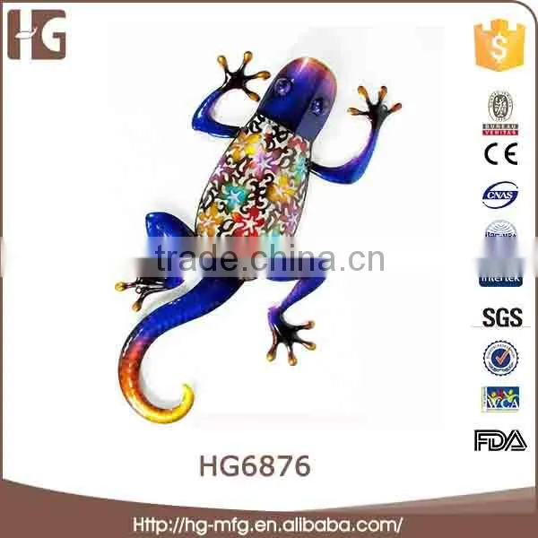 Fashion Gecko Craft Metal Wall Decoration photo-6