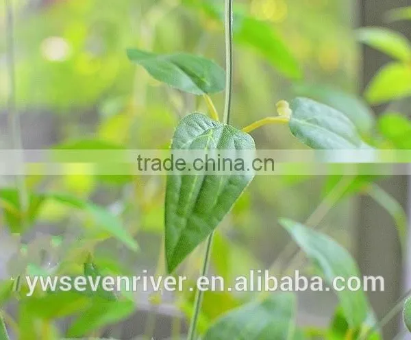 4 Small Bifurcation, Fern Leaf Simulation Leaves Cane Simulation of Green Plants Simulation Flower Vines Fake Flowers Adornment photo-4