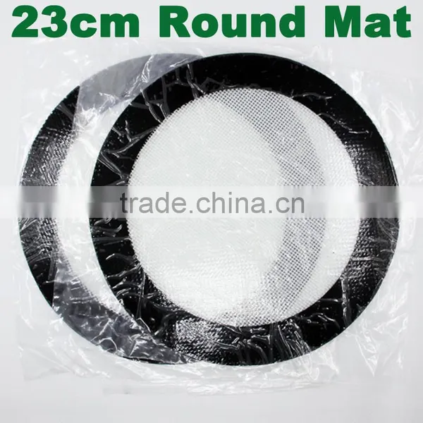 23 Diameter Silicone Bho Oil Mats Fda Slick Dab Jar Pads Silicone Rubber Pad for Dab Wax Concentrate Mats Silicon photo-6