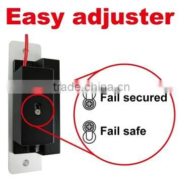 24V Fail-Safe And Secure Adjustable Electric Door Strike photo-2