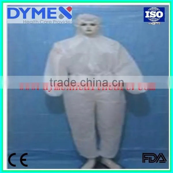 Microporous Coverall Type4/5/6 EN1149-1 Bound Stitched Seam photo-2