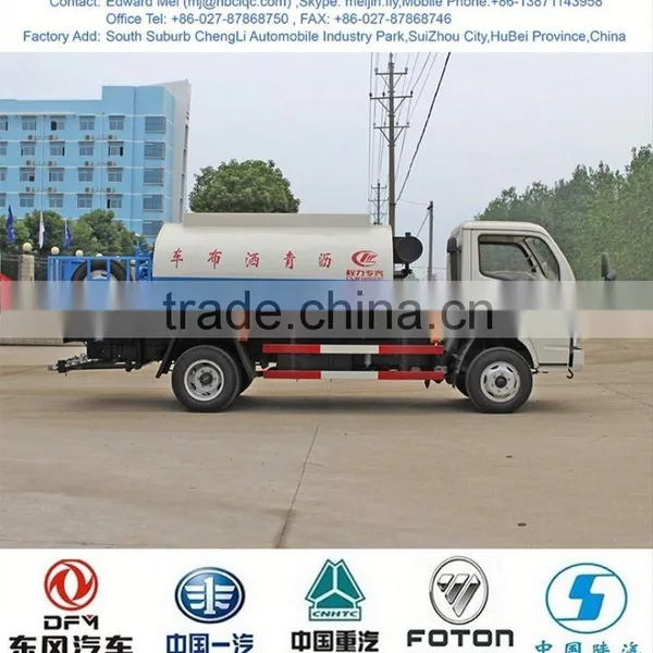Hot Sale 3 Ton Bitumen Tanker Truck, Asphalt Distributor photo-4