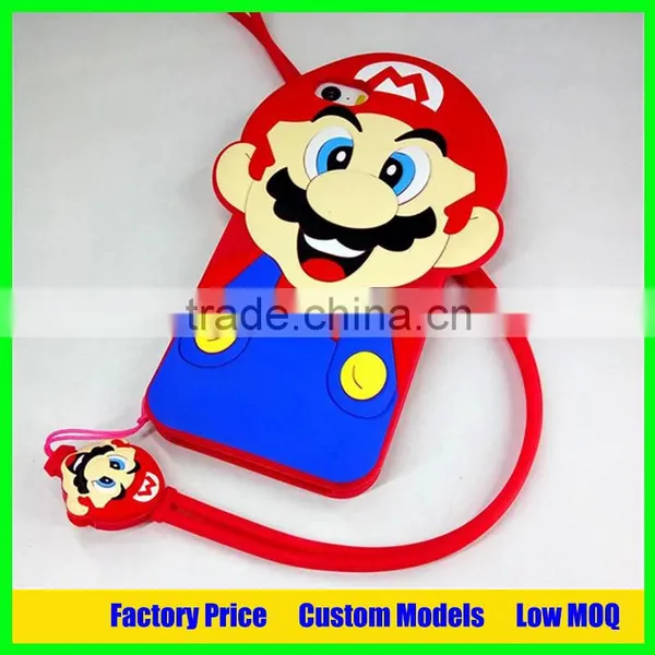 Mario Case Mobile 3d Phone Case for Iphone 6 6s Case Silicone Cover Back Cover photo-4