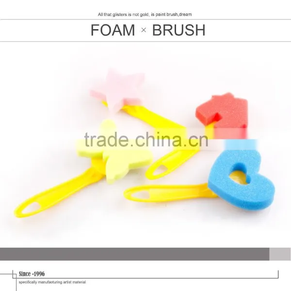Different Shapes Patterned DIY Foam Brush photo-5