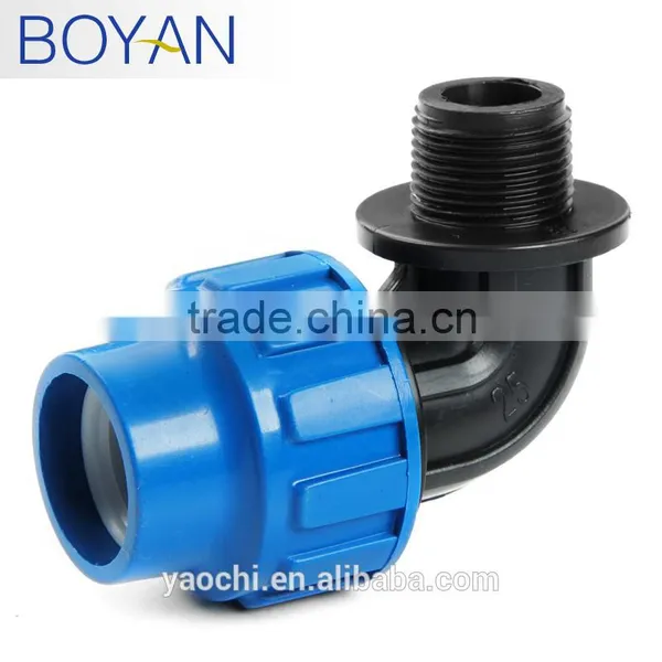 Compression Fitting 90 Dwg Male Thread pp Elbow photo-2