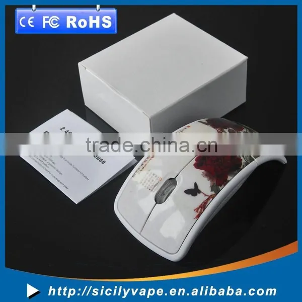 Foldable Wireless Mouse 2.4Ghz Wireless Mobile Optical Mouse With 6 Buttons, 3 DPI Levels, USB Wireless Receiver photo-5