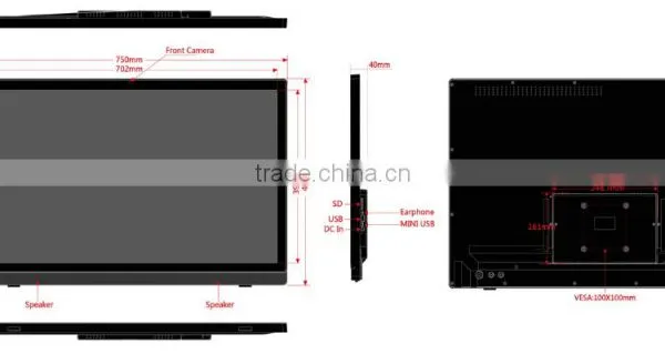 32 Inch Android OS Network Remote Advertising Display photo-5