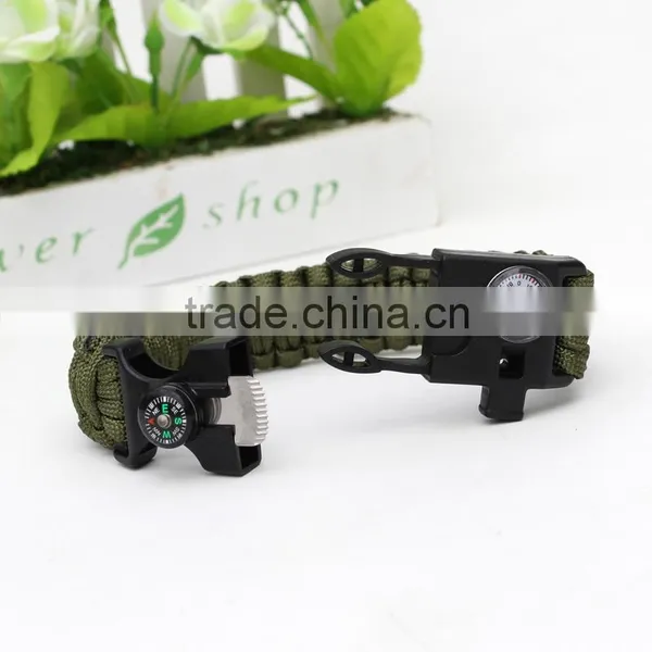 2016 Hot Custom Paracord Fashion Bracelet With Ouch and Compass photo-2