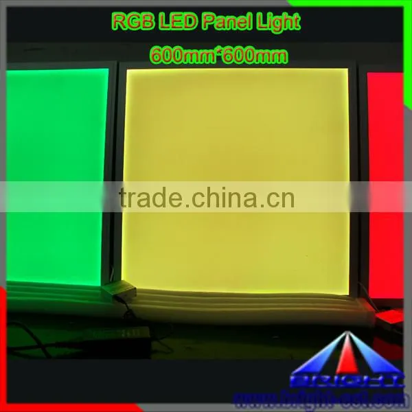 Ultral Thin 9mm RGB LED Panel Light 60 60 With Controller,36W 60x60 RGB LED Panel Light Osram,60x60 cm RGB LED Panel Lighting photo-3