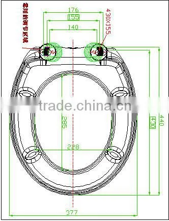 Wrapover uf Toilet Lid With Soft Close and Quick Release Functions photo-4