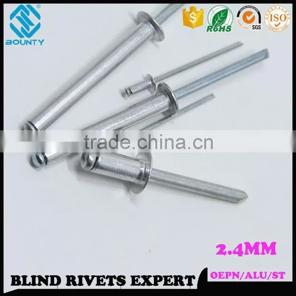 FACTORY 2.4MM ALUMINUM POP RIVETS photo-3