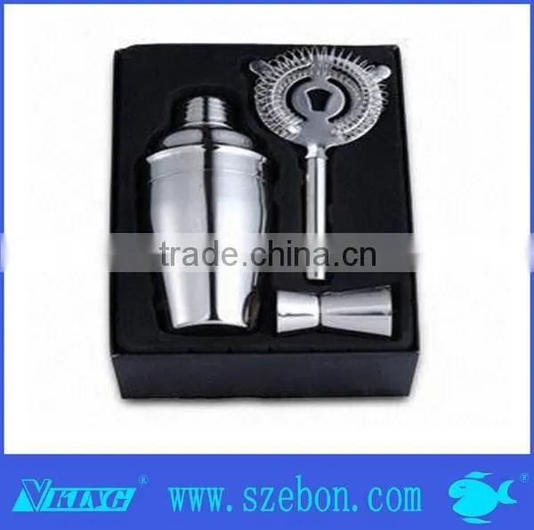 Stainless Steel Bar Tools Set With Gift Box