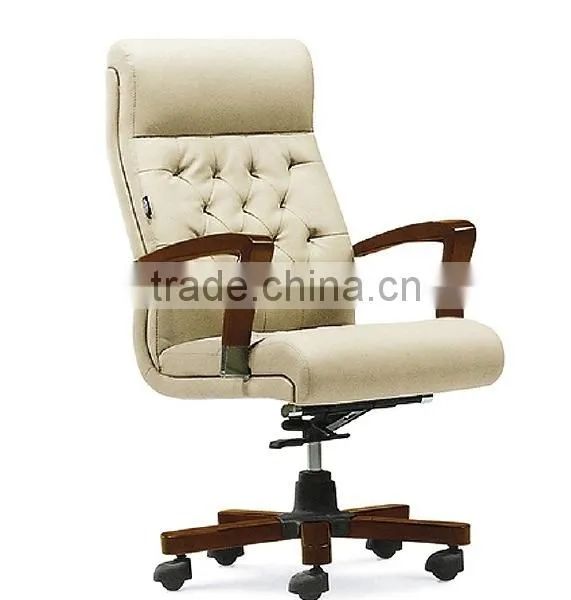 Furniture High Back Armrest Ergonomic Leather Executive Office Chairs With Wheels GZH-SJ1003 photo-3