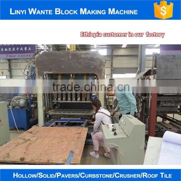 WANTE BRAND QT10-15 Pvc Pallets for Block Making Machine Bamboo Pallets Supplier's Choice photo-6