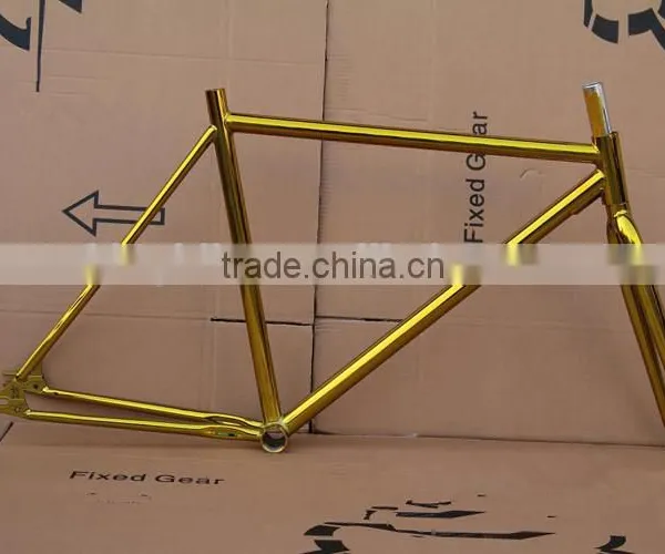 High Speed 20" Mini Velo Frame Chrome Fixie Mini Bike Cheap China Fixed Bike Frames photo-6