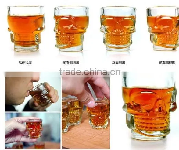 Crystal Skull Shotglass Cup Crystal Skull Head Vodka Shot Glass Cup photo-4